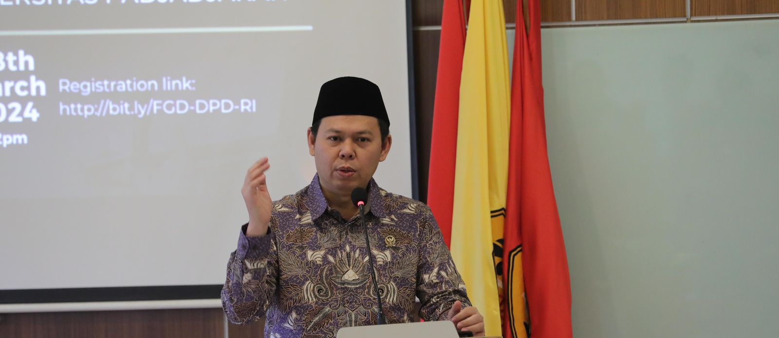 Wakil Ketua Dewan Perwakilan Daerah (DPD) RI Sultan B Najamudin. dok. DPD. Bonus Demografi Terancam, Pemerintah Perlu Kembangkan Pelatihan Kerja