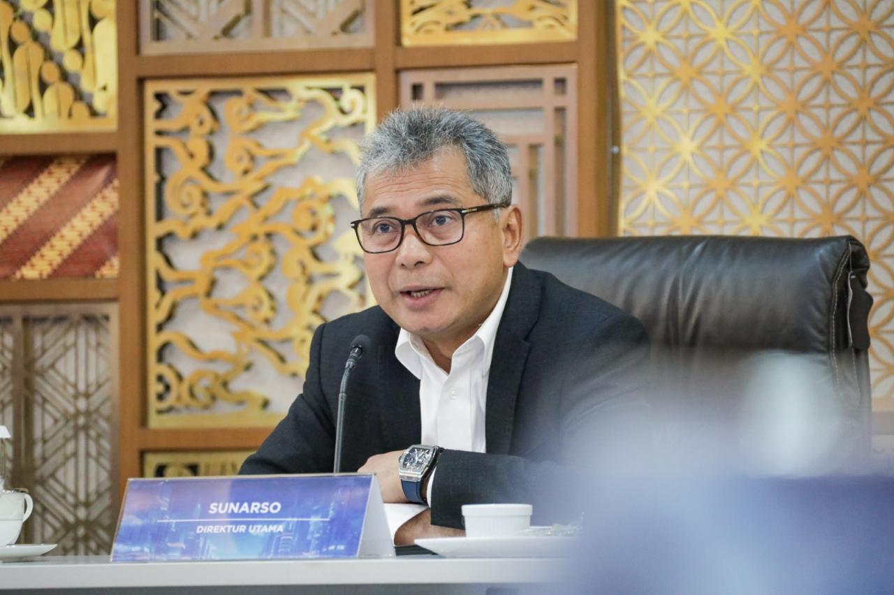 Direktur Utama BRI Sunarso. dok. BRI. BRI (BBRI) Raih Dua Penghargaan di CNN Indonesia Awards Bali 2024