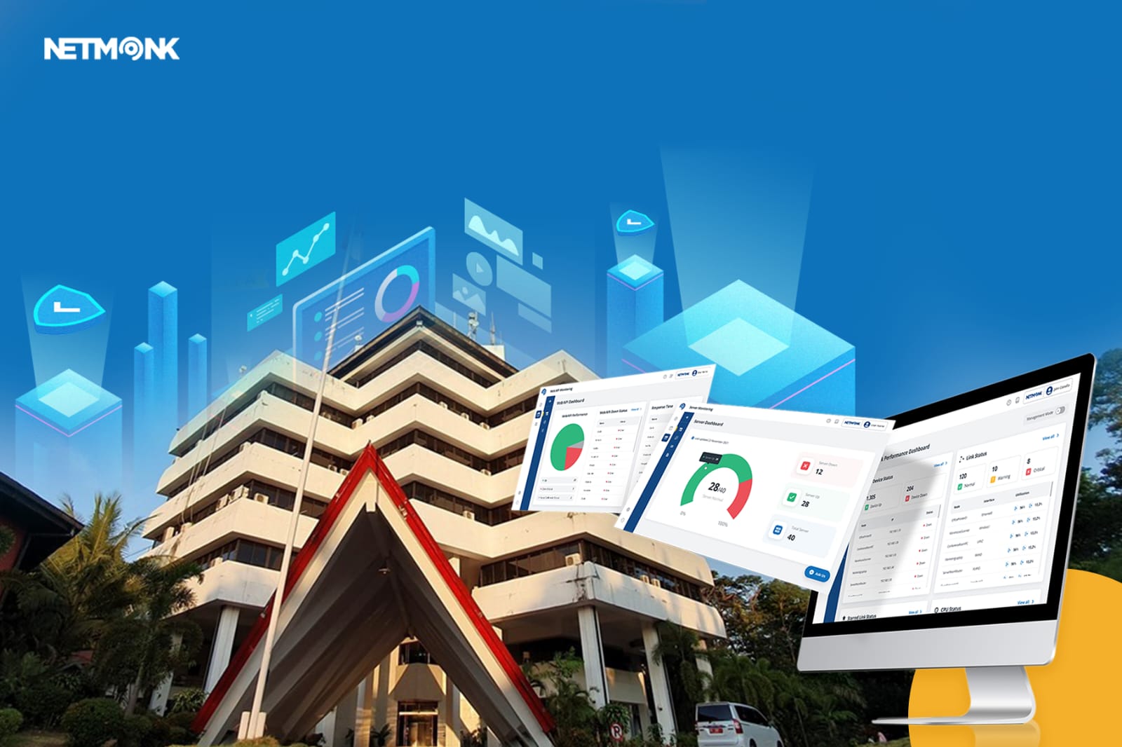 Dengan Netmonk Prime, Kinerja Sistem Jaringan Unhas Makin Optimal