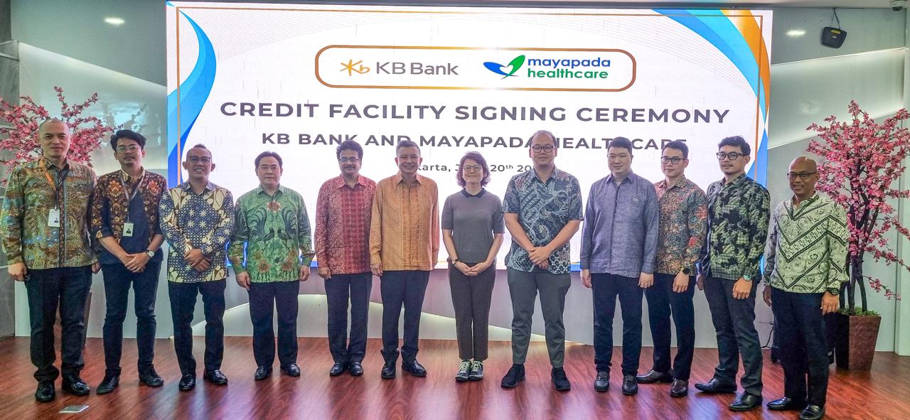 KB Bank (BBKP) menyalurkan fasilitas pembiayaan lebih dari Rp700 miliar kepada PT Sejahteraraya Anugrahjaya Tbk. (SRAJ), atau Mayapada Healthcare. dok. KB Bank. Perluas Ekspansi Kredit KB Bank Salurkan Rp700 Miliar Untuk Mayapada