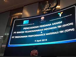 Direktur, Tampung Saham GHON Rp1.600-2.010 per Lembar