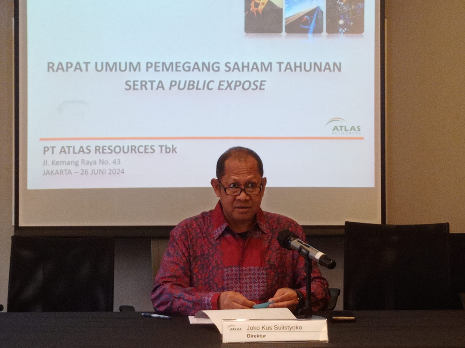 Investasi Rp351M, Atlas Resources (ARII) Pede Kinerja 2024 Lebih Baik