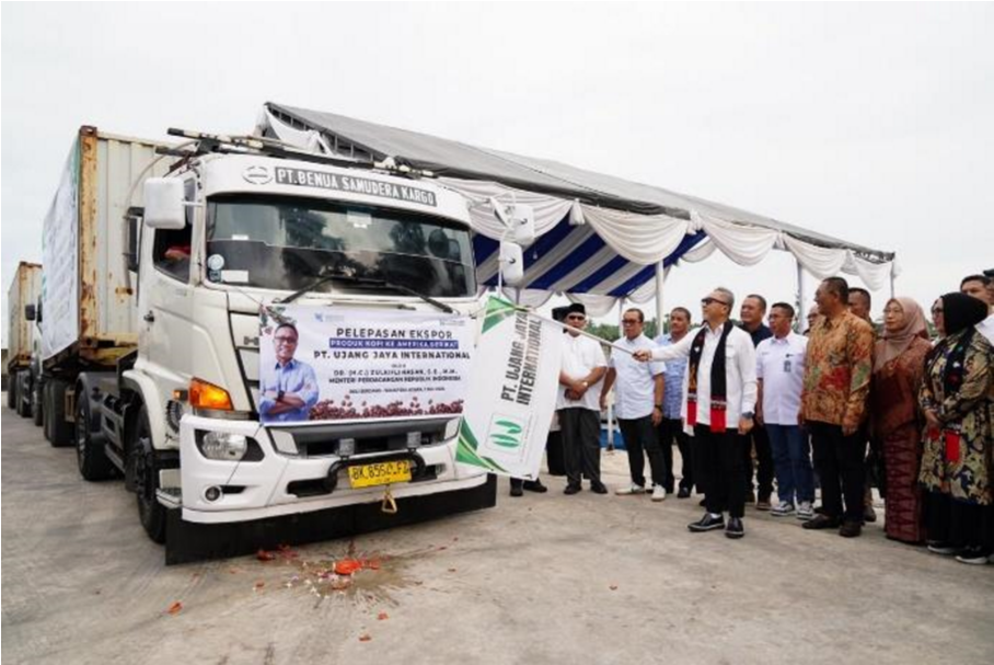 10 Kontainer Kopi Senilai USD1,48 Juta Diekspor ke AS