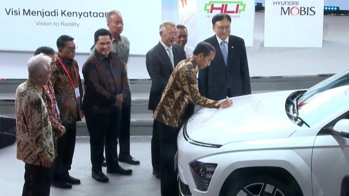 Resmikan Ekosistem Baterai, Jokowi Yakin Indonesia jadi Pemain Global