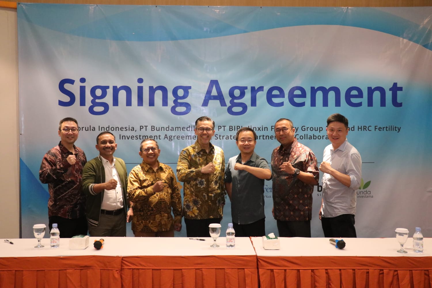 Bundamedik (BHMS) Gandeng Jinxin Fertility, Garap Ini