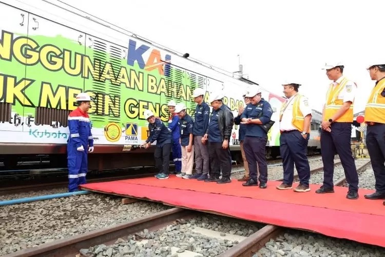 Mantap! Biodiesel B40 Diuji Coba Digunakan di Kereta Api Bogowonto