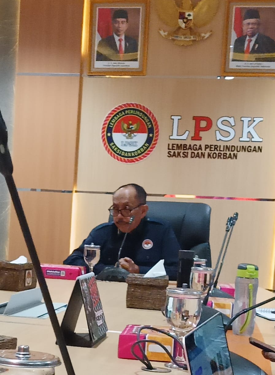Ketua LPSK Achmadi. dok. ist. 16 Tahun LPSK, Siap Wujudkan Keadilan Bermakna dan Bernurani