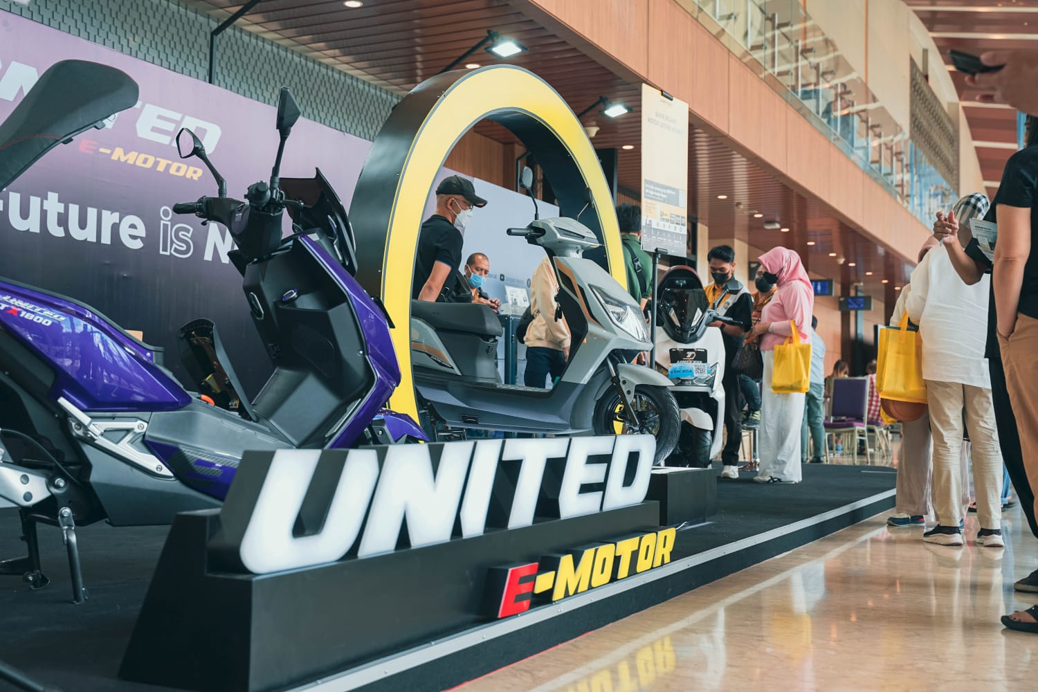 United E-Motor tengah gencar menggelar pameran dan mengikuti berbagai kegiatan untuk mengakrabkan produk motor listrik kepada masyarakat. dok. ist. Promosi Motor Listrik, United E-Motor Gelar Pameran di Berbagai Lokasi