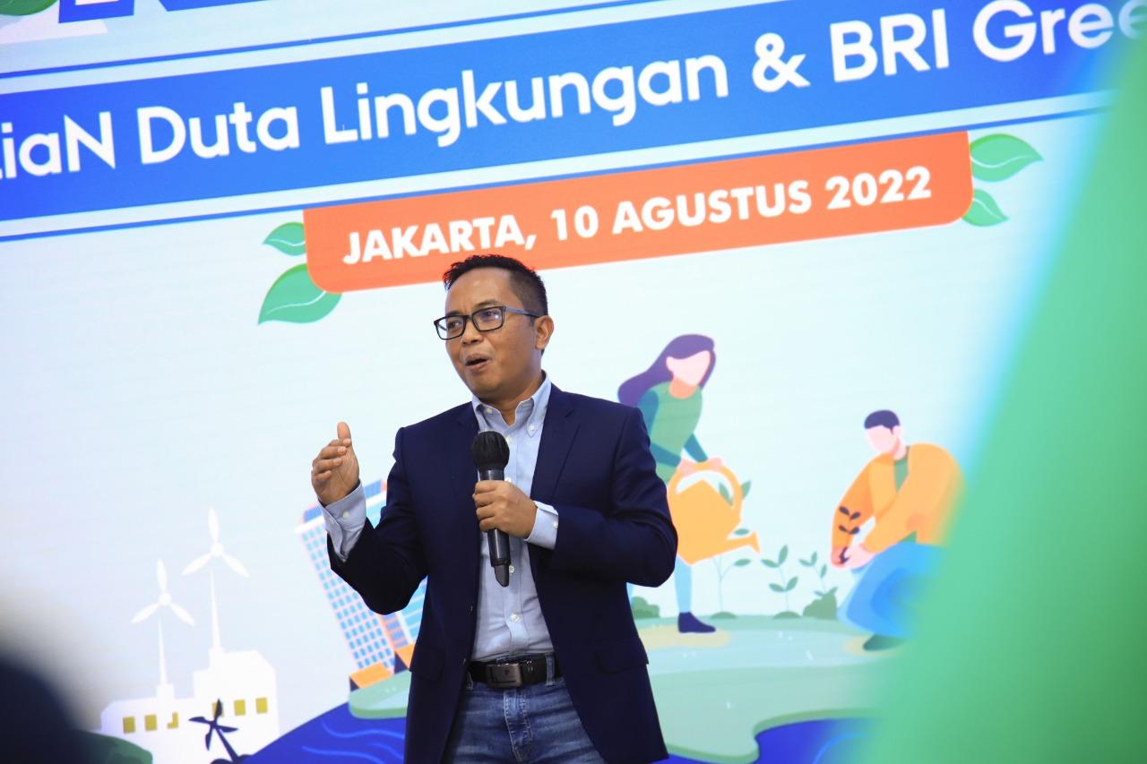 Direktur Kepatuhan BRI A. Solichin Lutfiyanto. dok. BRI. Zero Waste to Landfill BRI, Aksi Nyata Menuju Zero Emission 2050