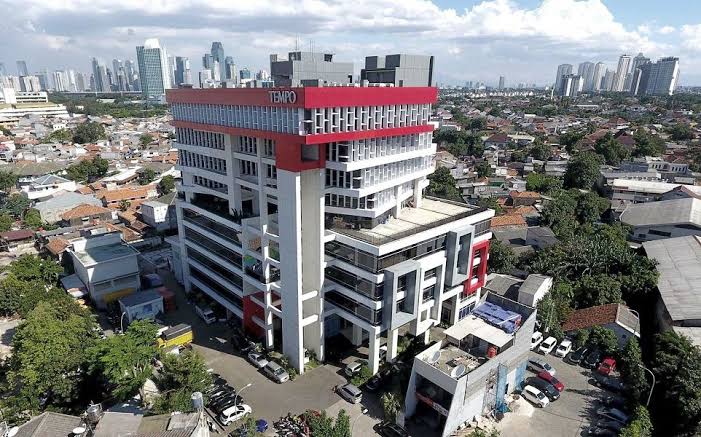 Gambar gedung BEI Entitas Tempo Inti Media (TMPO) Konversi Surat Utang Rp21,1M