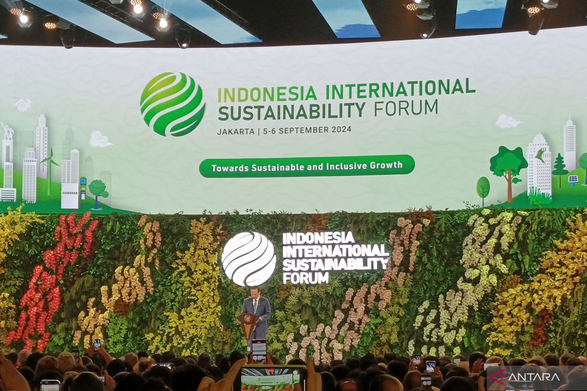 International Sustainability Forum (ISF) 2024 di Jakarta, Kamis (5/9/2024). dok. Antara. ISF 2024, Kadin Ungkap ASEAN Bisa jadi Pemimpin Baru Ekonomi Hijau