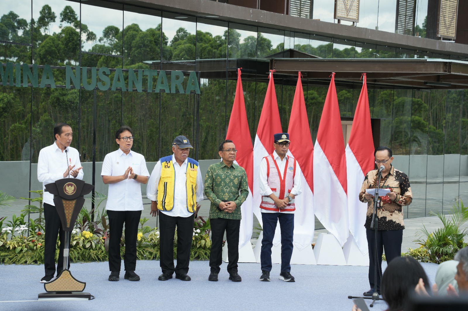 Grand Opening RS Hermina Nusantara pada hari Jumat, 11 Oktober 2024 yang dimulai dengan Hospital Tour bersama Presiden Ir. H. Joko Widodo. DOK/ISTIMEWA Sah! Hermina (HEAL) Resmikan RS ke-50 di IKN