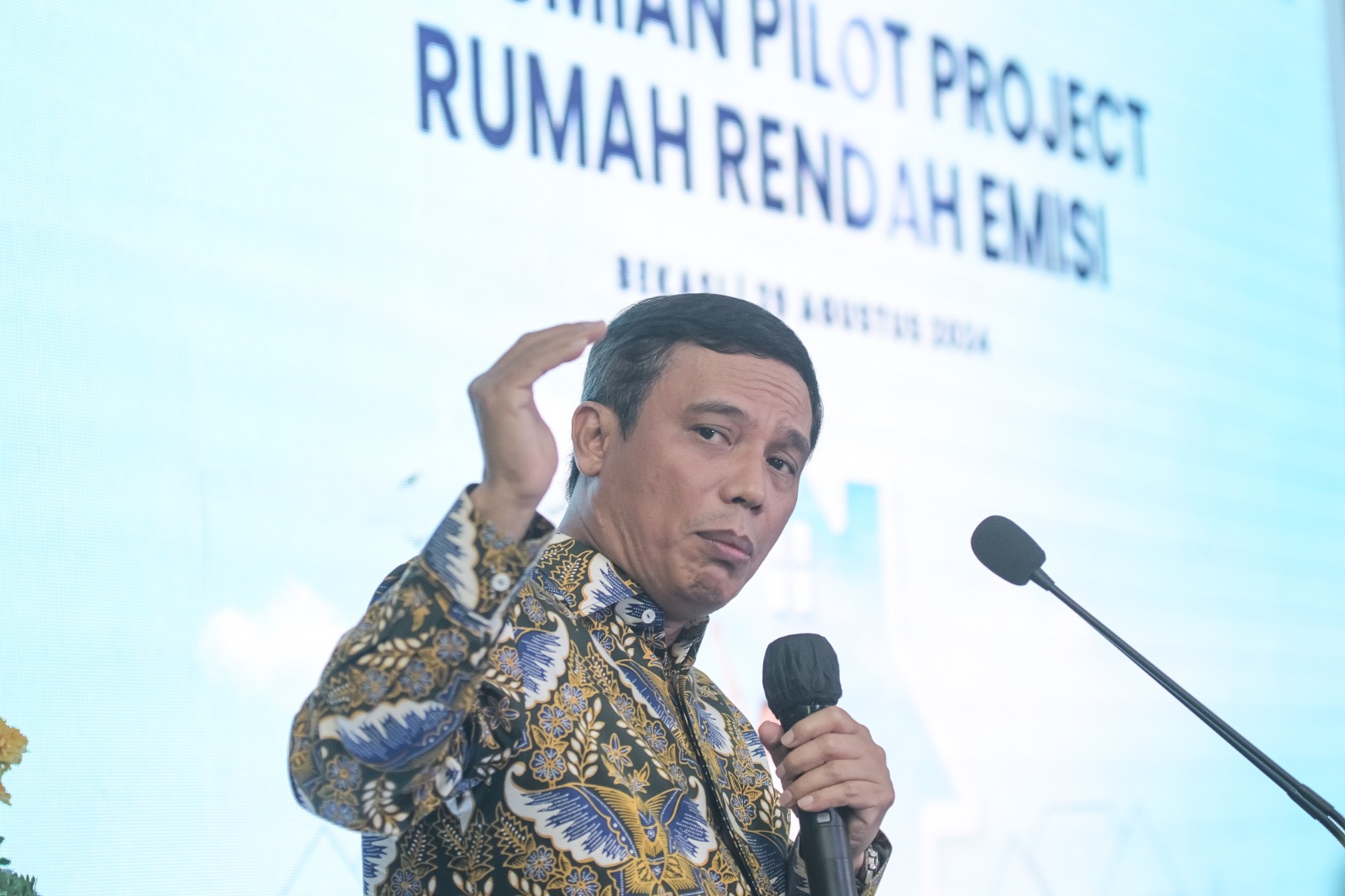 CEO BTN Nixon Napitupulu kala menjelaskan kondisi terkini perseroan. FOTO - ISTIMEWA BTN Optimistis Pertumbuhan Kredit On Track, Ini Penopangnya