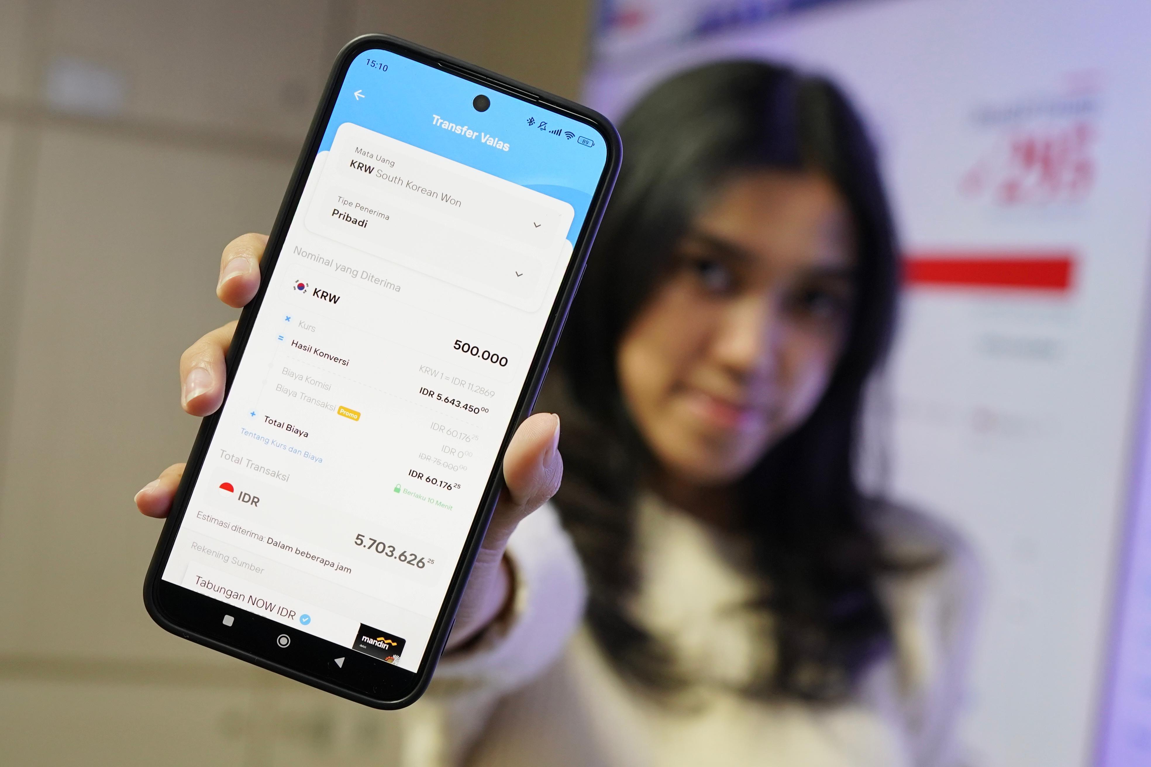 Aplikasi milik Bank Mandiri Mandiri (BMRI) Tambah Jangkauan Transfer Valas Hingga 17 Mata Uang
