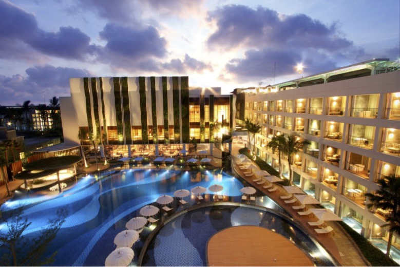 Maket pembangunan hotel besutan perseroan. FOTO - ISTIMEWA Laba Melangit 3.102 Persen, Kuartal III 2024 CLAY Defisit Rp418 Miliar