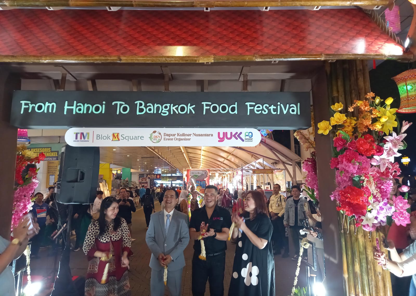 peresmian Festival Kuliner Autentik Vietnam di Blok M bertajuk From Hanoi to Bangkok. Foto/Rizki EmitenNews From Hanoi to Bangkok! Festival Kuliner Autentik Vietnam di Blok M