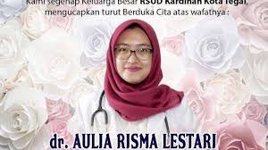 Dr. Aulia Risma Lestadi. Dok. Suara. 3 Tersangka Kasus PPDS Anestesi Undip, Terancam 9 Tahun Penjara