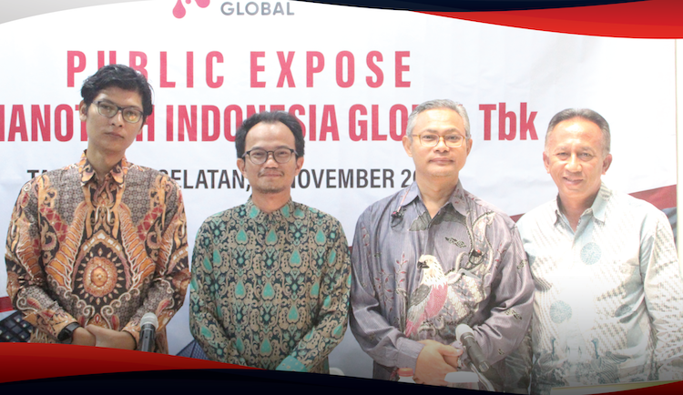 Pengurus Nanotech usai public expose perseroan belum lama ini. FOTO - ISTIMEWA Nyicil, Komisaris Ini Jala 5,61 Juta Saham NANO Rp38-46 per Lembar