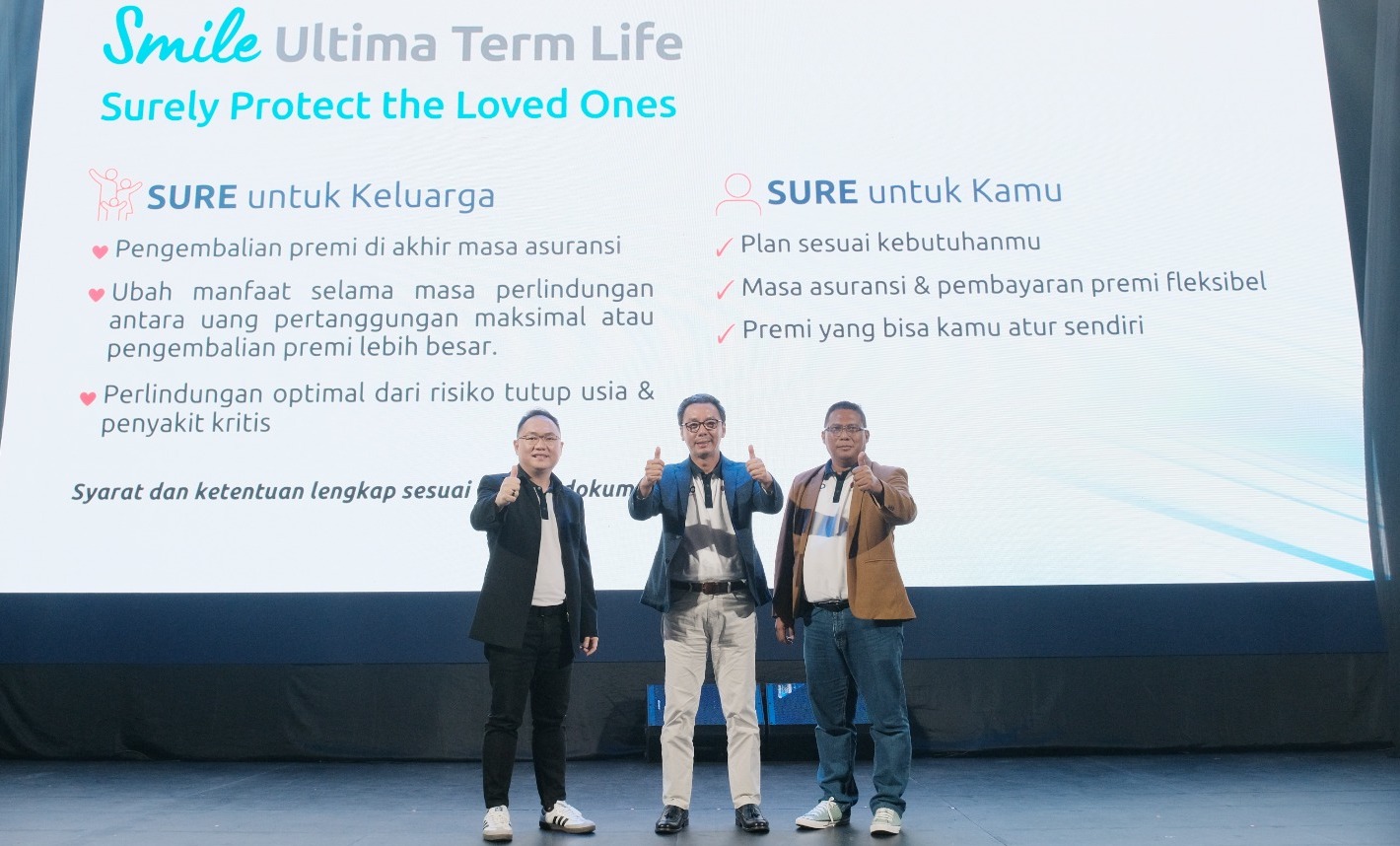 Pengurus MSIG Life kala memperkenalkan produk teranyar berlabel SURE. FOTO - ISTIMEWA Proteksi Fleksibel, MSIG (LIFE) Sodorkan Smile Ultima Term Life