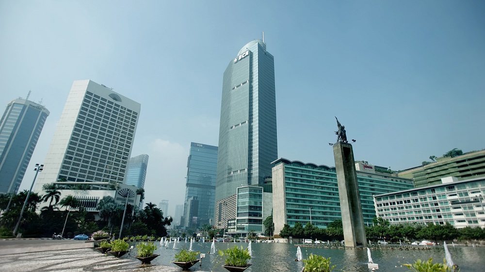 Menara BCA di kawasan Jalan Thamrin Jakarta. Inovasi BCA (BBCA) Mendunia