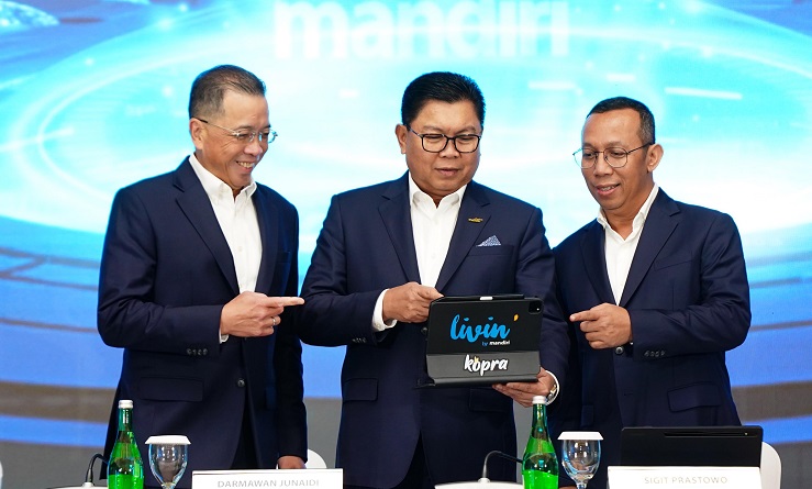 Manajemen Bank Mandiri (BMRI) usai paparan kinerja kuartal IV 2024. Bank Mandiri (BMRI) Siap Bagikan Dividen Jumbo