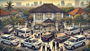 KPK menggeledah rumah Ketua Umum Pemuda Pancasila Japto Soerjosoemarno. Dok. KPK. Kasus Eks Bupati Kukar, KPK Buka Opsi Panggil Japto dan Ahmad Ali