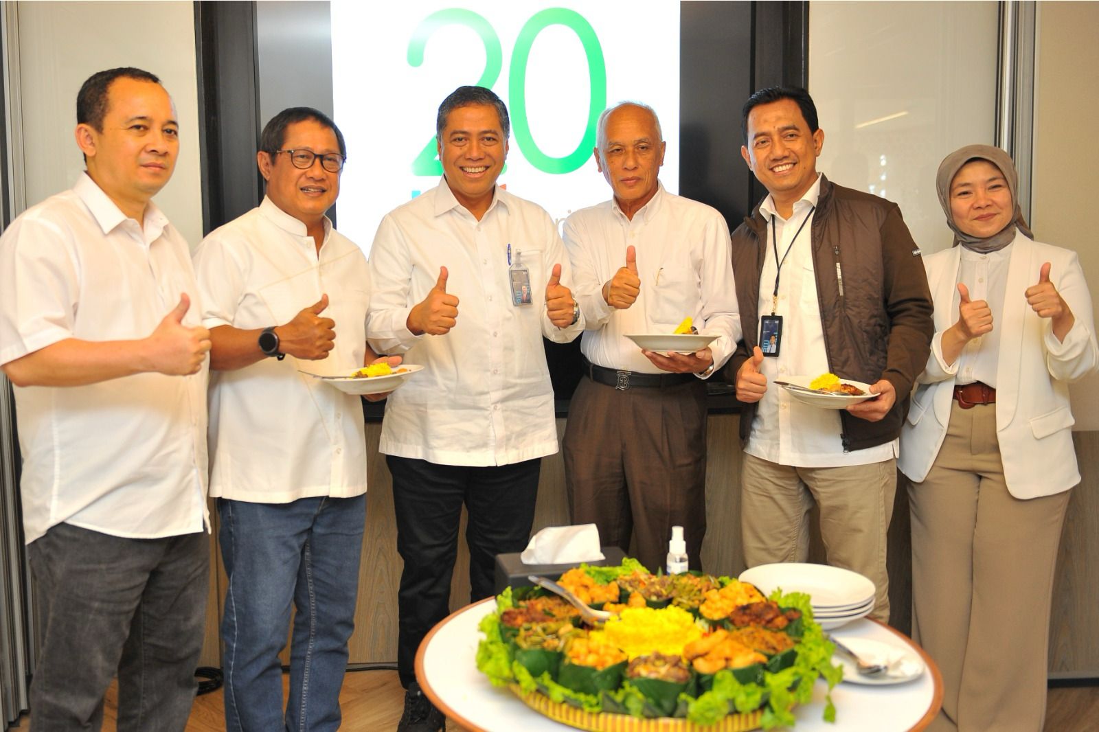 Pengurus Bank BTN kala memperingati dua dekade BTN Syariah. FOTO - ISTIMEWA Era Baru, BTN Kebut Pembentukan Bank Umum Syariah