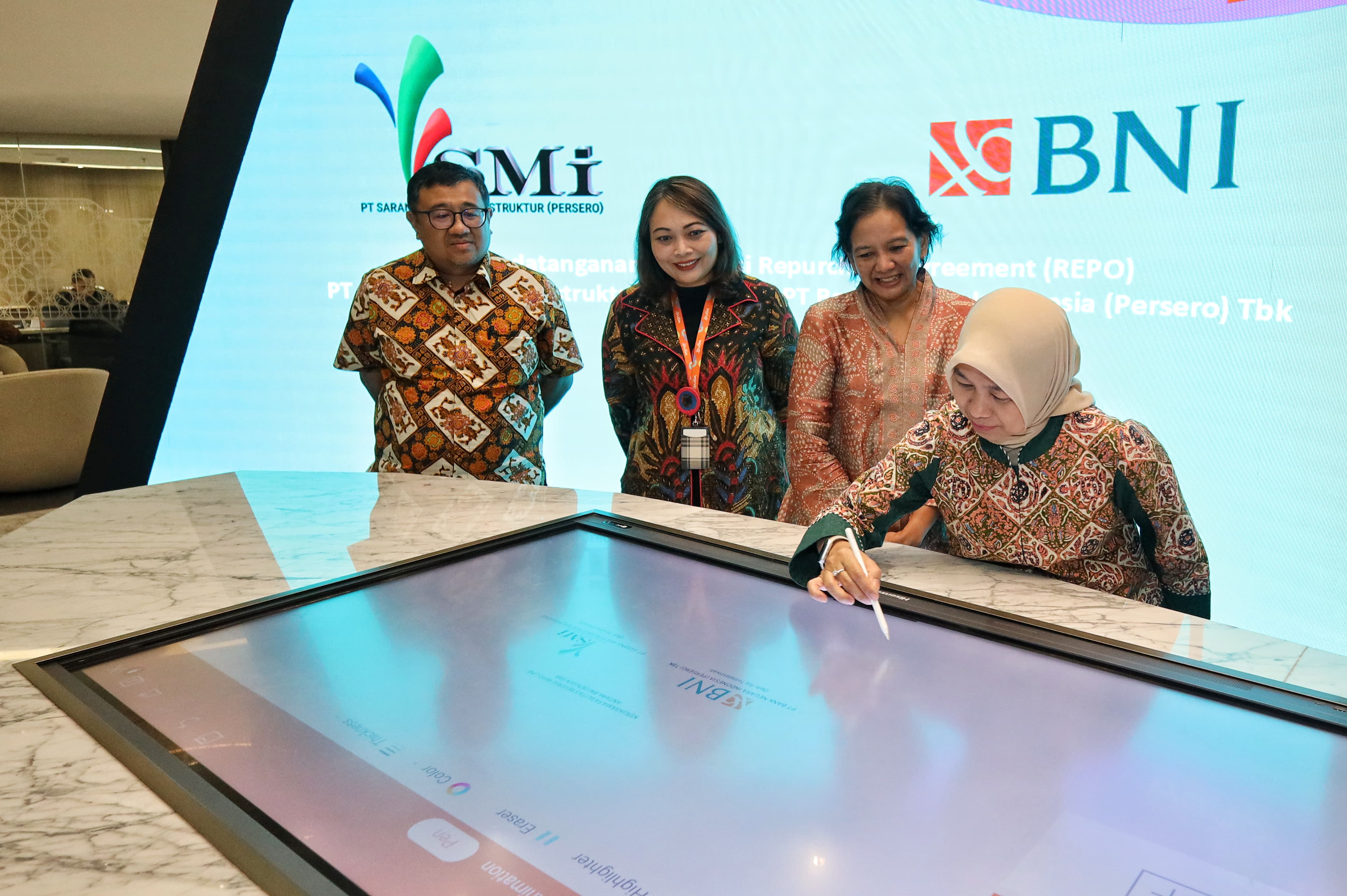 Biayai Infrastruktur, BNI dan SMI Kerja Sama Repo Rp550 Miliar