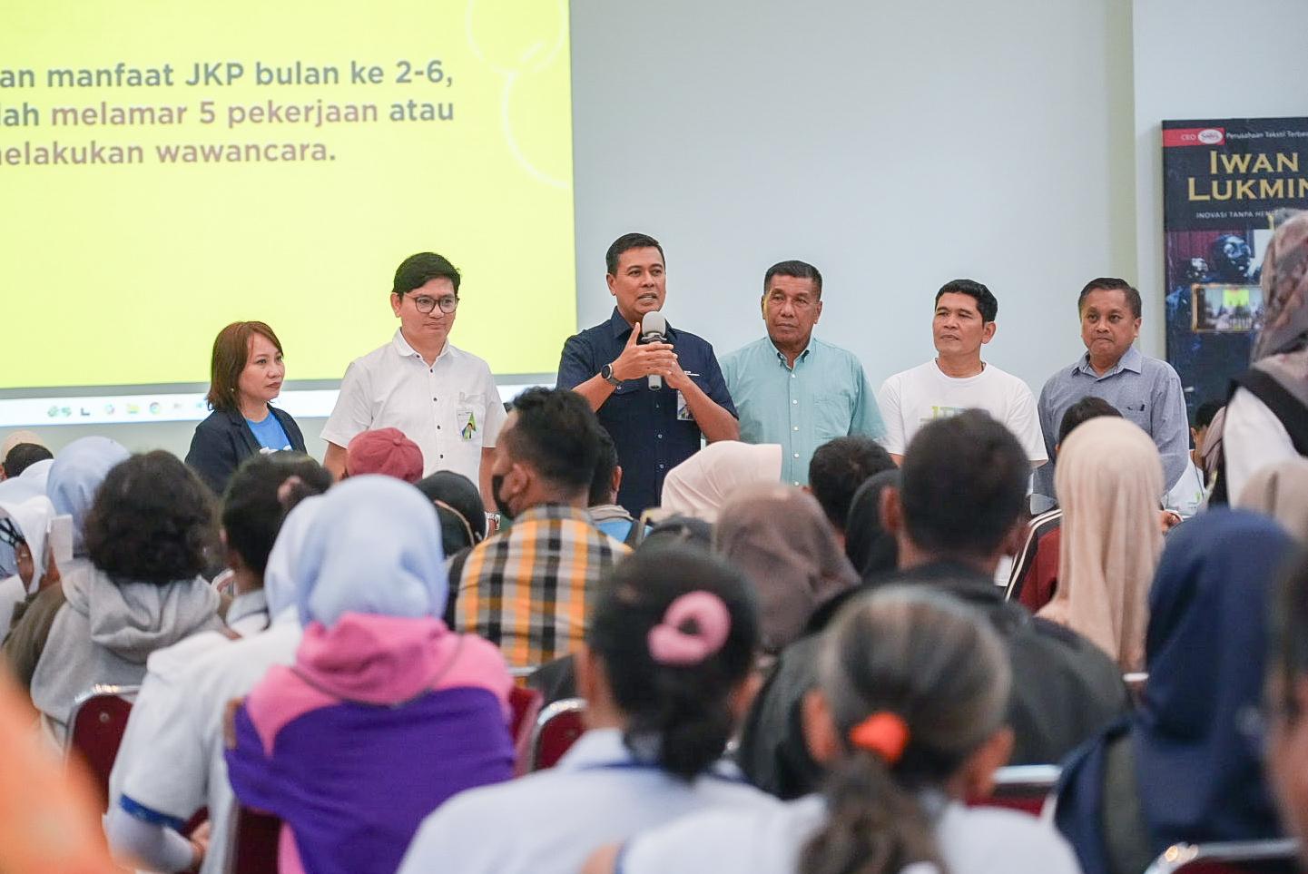 Mudahkan Klaim JHT, BPJS Ketenagakerjaan Buka Layanan Prioritas Sritex