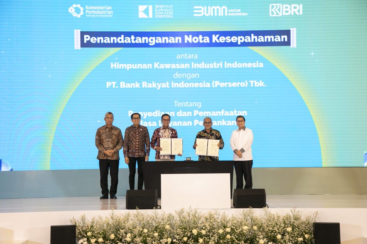 BRI dan HKI Kolaborasi Dorong Ekonomi dan Kawasan Industri