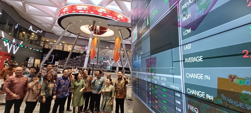 Produsen Permen YUPI Resmi Melantai di BEI