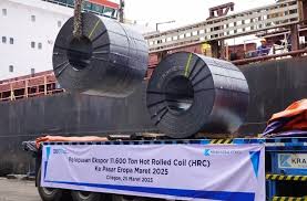 Setelah AS, Lagi Krakatau Steel (KRAS) Ekspor 11.600 Ton Baja ke Eropa