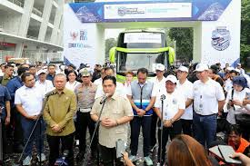 Menteri BUMN Erick Thohir menyampaikan program Mudik Gratis BUMN ini bukan sekadar bentuk kepedulian terhadap masyarakat, tetapi juga bagian dari upaya bersama untuk menciptakan perjalanan mudik yang lebih aman, nyaman, dan selamat. Dok. Kementerian BUMN. Mudik Gratis Bersama BUMN, 104 Ribu Pemudik ke 200 Kota Tujuan