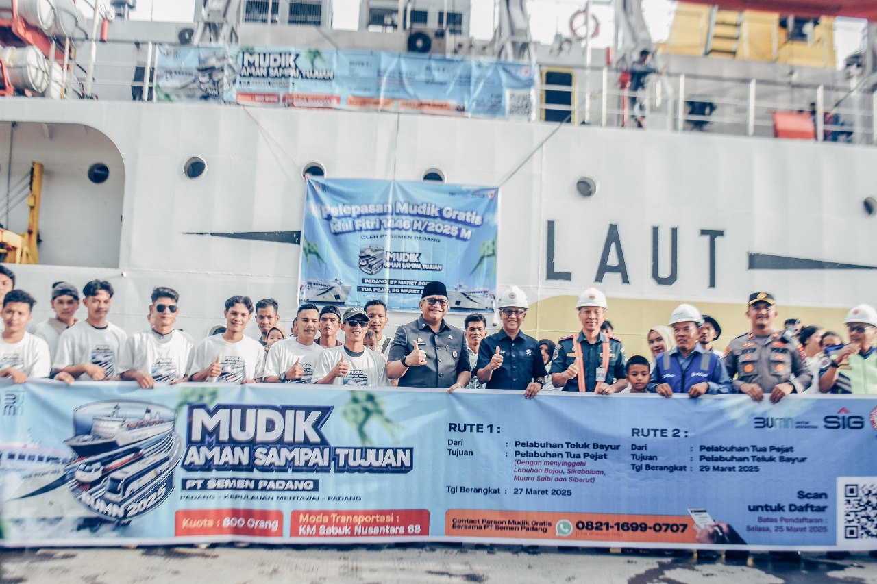 Mudik BUMN 2025: SIG Berangkatkan 2.160 Pemudik & Buka Posko
