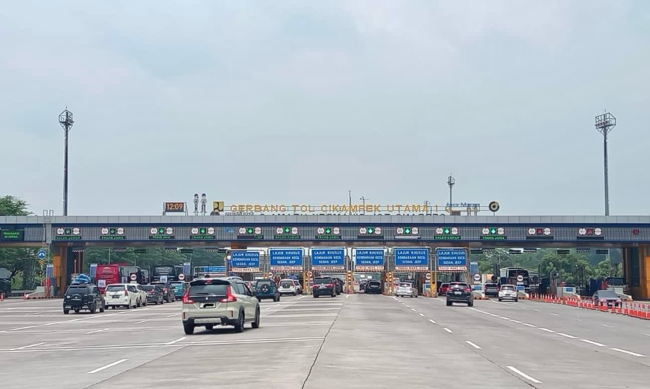 Hingga H-1 Lebaran Lebih Dari 1,7 Juta Kendaraan Tinggalkan Jabotabek
