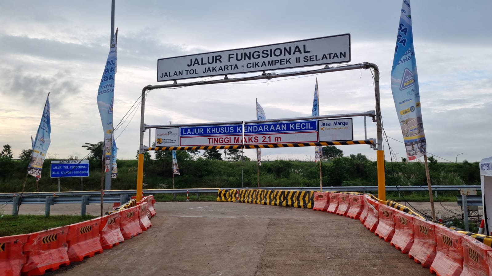 Jasa Marga Siapkan Fungsional Tol Japek II Selatan untuk Arus Balik