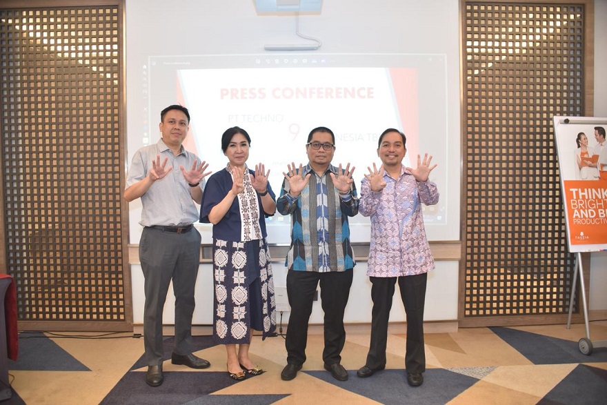 Pengurus Techno9 Indonesia pada suatu kesempatan. FOTO - ISTIMEWA Tambah Muatan, Advance Serok 10 Juta Saham NINE Rp134 per Lembar