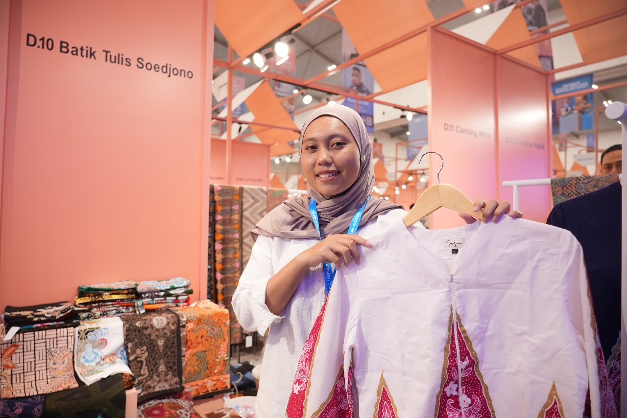 Berkat BRI, Batik Tulis Lokal Menembus Pasar Internasional