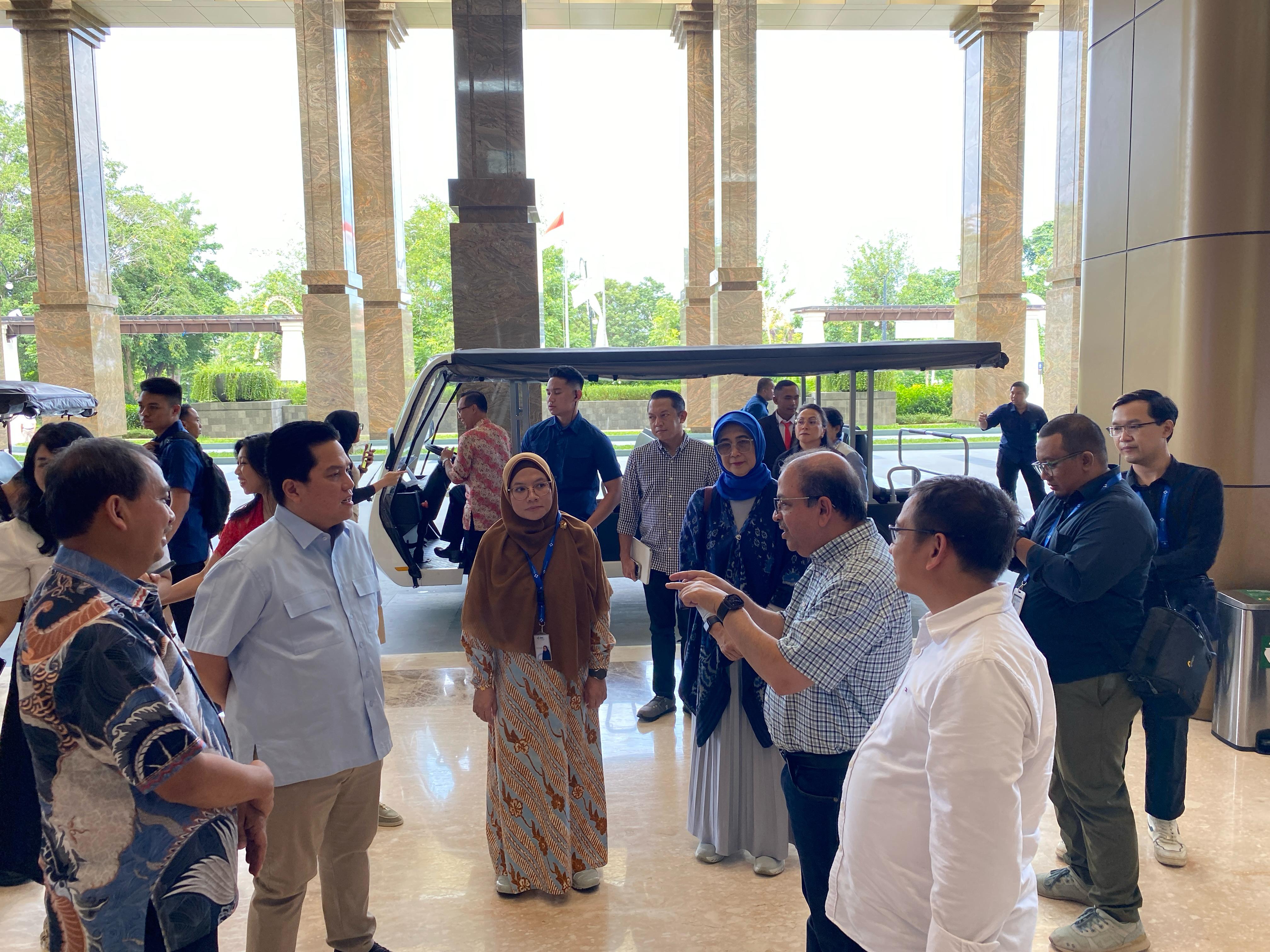 Menteri BUMN Tinjau Kesiapan Operasional Bali International Hospital. DOK/ISTIMEWA Menteri BUMN Tinjau Kesiapan Operasional Bali International Hospital