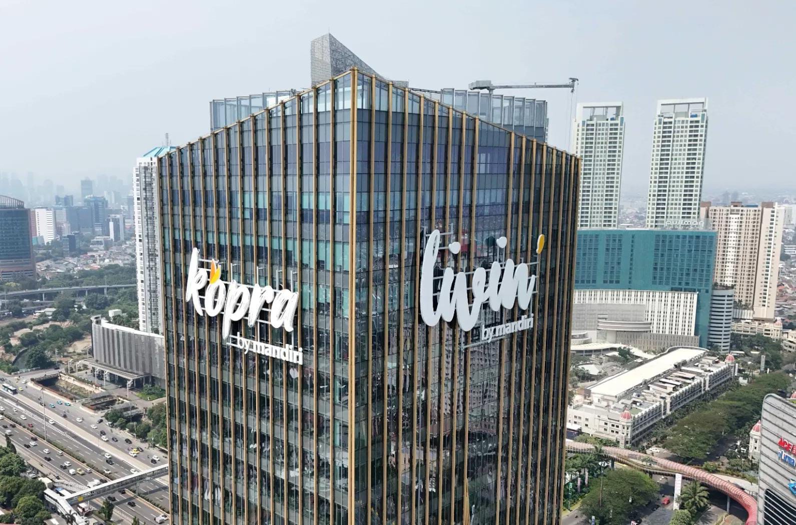 Gedung antor Bank Mandiri Bank Mandiri Guyur KUR Rp12,8T di Kuartal I-2025