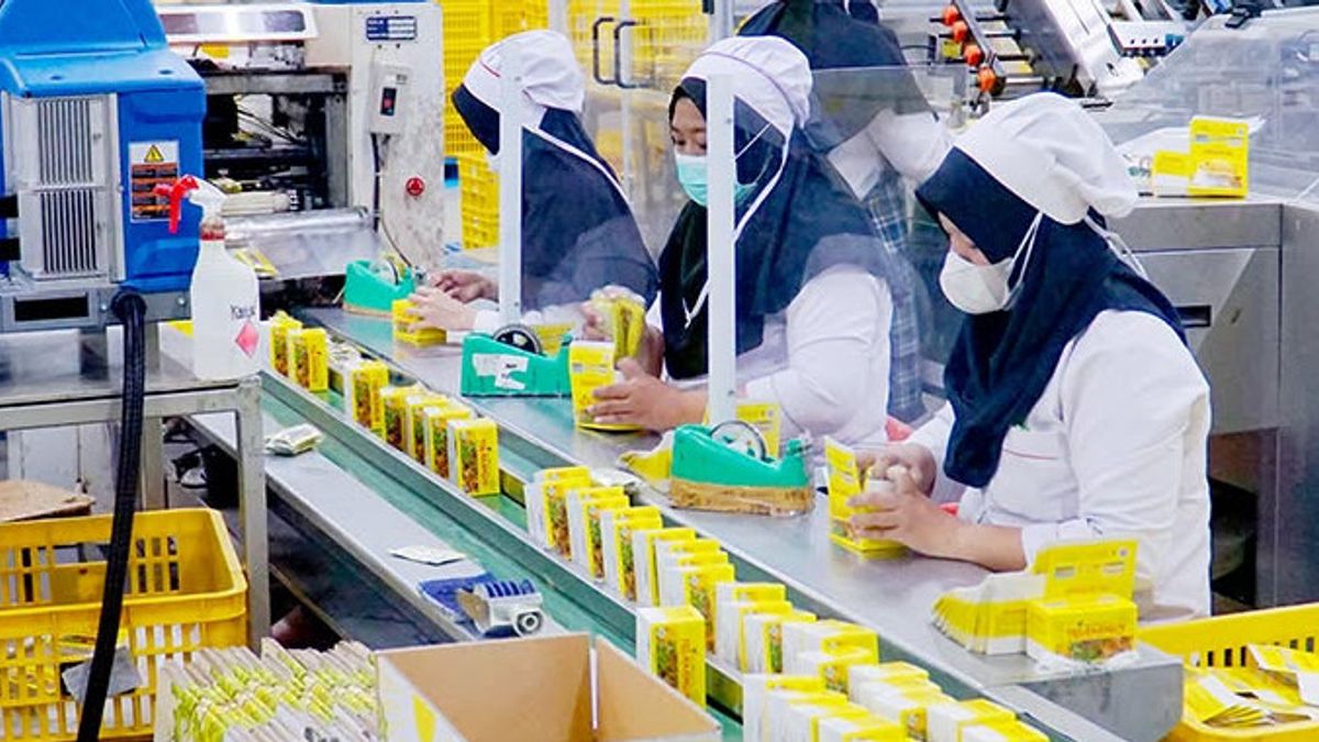 Para pekerja sibuk dengan pekerjaan masing-masing. FOTO - ISTIMEWA Catat! Sido Muncul (SIDO) Gulirkan Sisa Dividen Rp630 Miliar