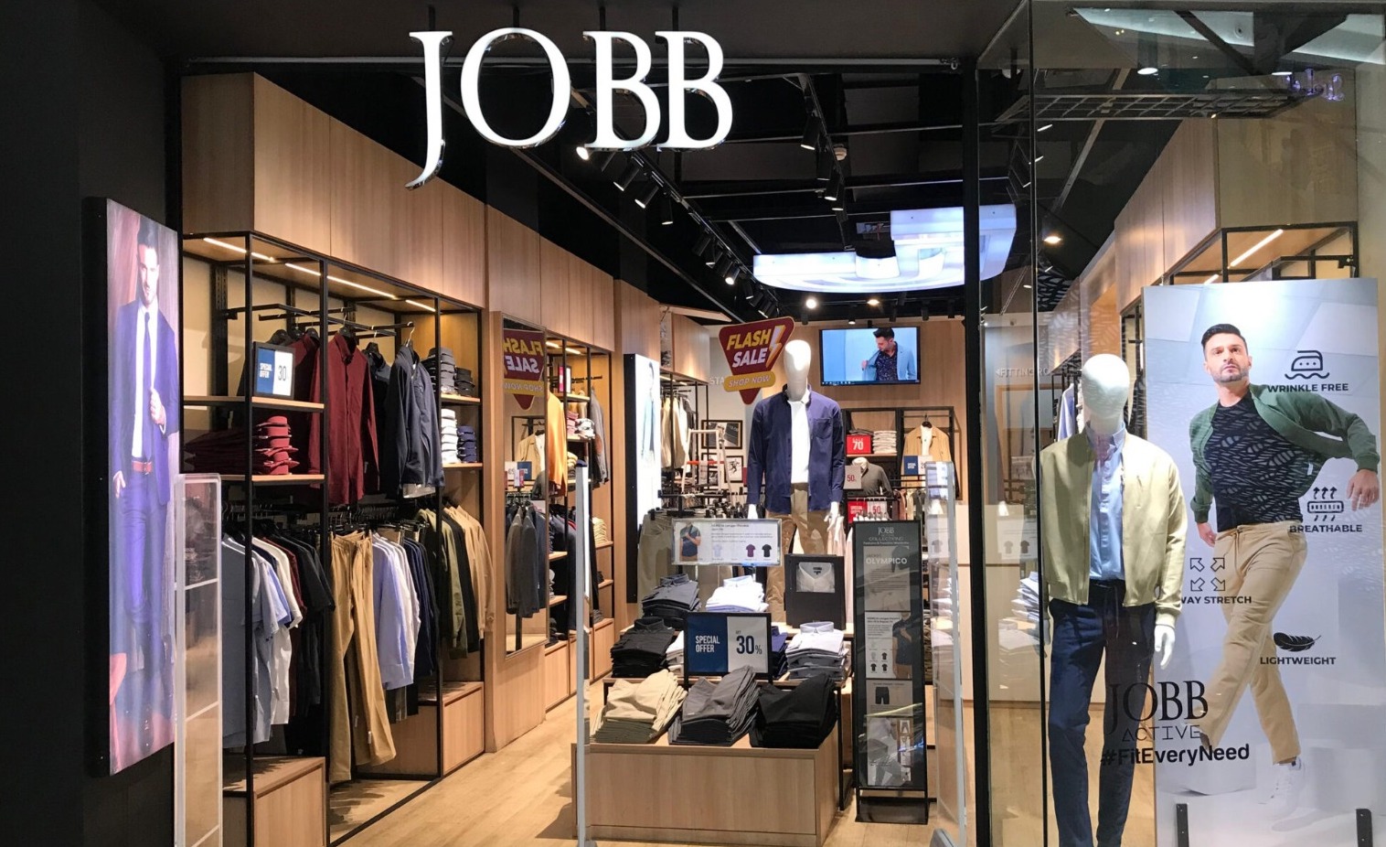 Salah satu counter Jobb besutan Trisula Textile. FOTO - ISTIMEWA BELL Catat Pertumbuhan Kuat di Kuartal I 2025, Penjualan Naik 12%