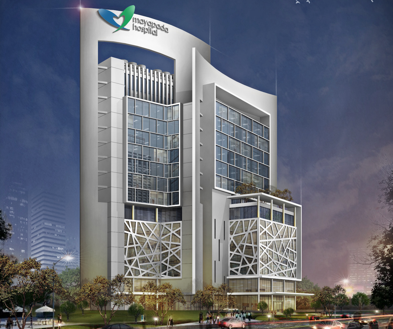 Maket pembangunan Mayapada Hospital II Surabaya. FOTO - ISTIMEWA Rugi Bengkak 700 Persen, SRAJ Kuartal I-2025 Defisit Rp570 Miliar