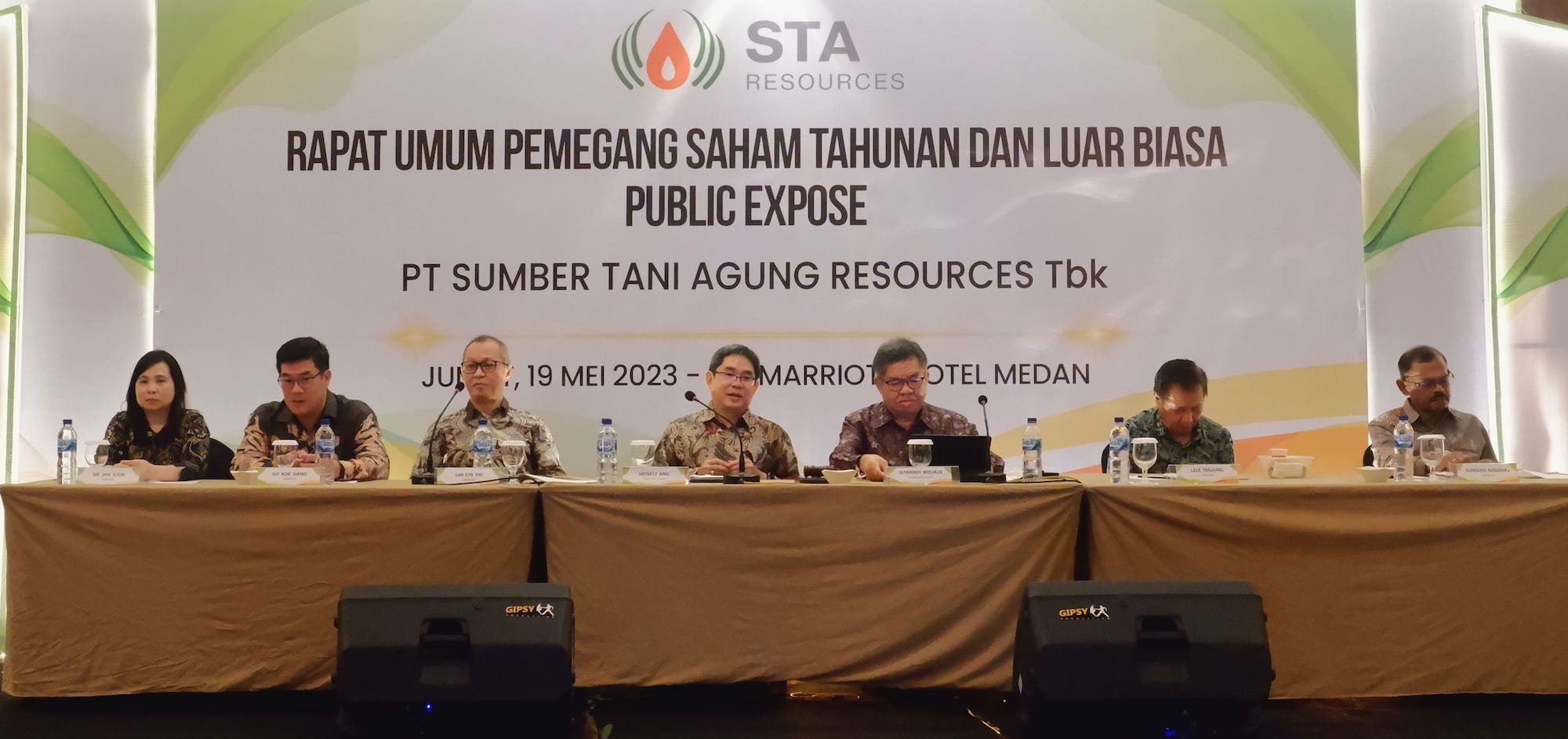 Pengurus STA Resources kala menggelar RUPS Tahunan dan Luar Biasa beberapa tahun lalu. FOTO - ISTIMEWA Buyback, STA Resources (STAA) Alokasikan Belanja Rp200 Miliar