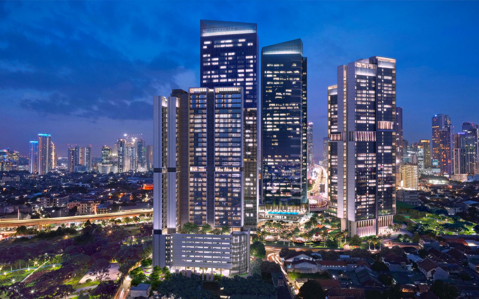 Maket pembangunan gedung hunian begrtingkat besutan Ciputra Development. FOTO - ISTIMEWA Surplus 37 Persen, CTRA Kuartal I-2025 Koleksi Laba Rp660 Miliar