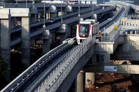 Ilustrasi kereta layang di Bandara Soekarno Hatta Jakarta. Dok. Bandara Soekarno Hatta. Pemerintah akan Hubungkan Jakarta-Tangsel dengan Skytrain, Cek Rutenya