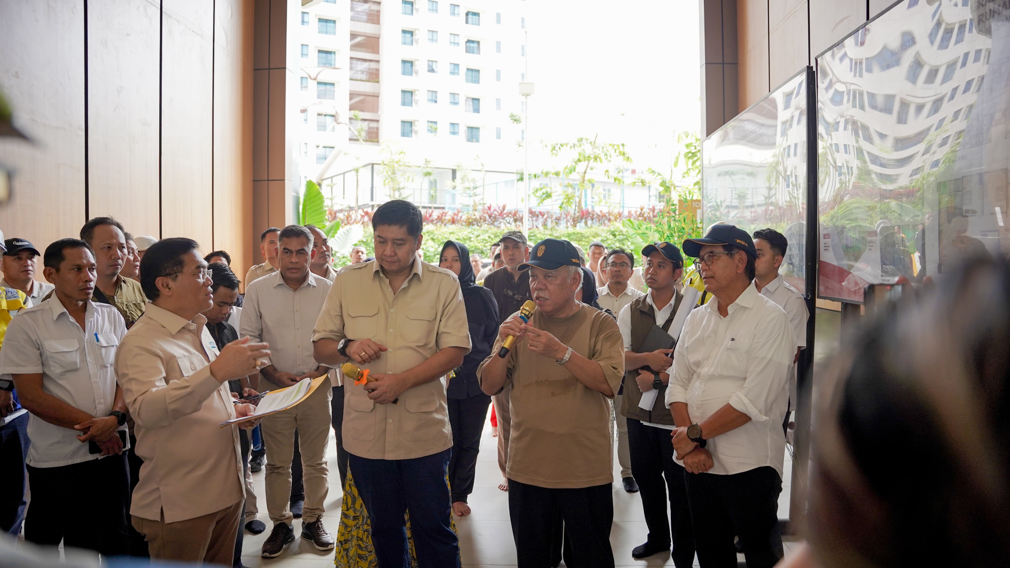 Pembangunan Rumah Susun ASN di IKN Garapan PTPP mendapat Apresiasi Menteri PKP, Raih Rekor MURI dan Standar Green Building. DOK/PTPP Rusun ASN di IKN Garapan PTPP Raih MURI dan Standar Green Building