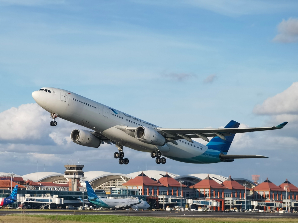 Armada Garuda Indonesia kala take off di Bandara Soetta. FOTO - ISTIMEWA Danantara Suntik Rp1,2 T, Berikut Respons Bos Garuda Indonesia (GIAA)