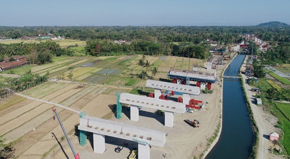 Kementerian PU menargetkan konstruksi Jalan Tol Yogyakarta - Bawen Seksi 1 dapat dirampungkan pada kuartal II tahun 2026 Tol Yogyakarta - Bawen Seksi 1 Ditarget Rampung Kuartal II 2026