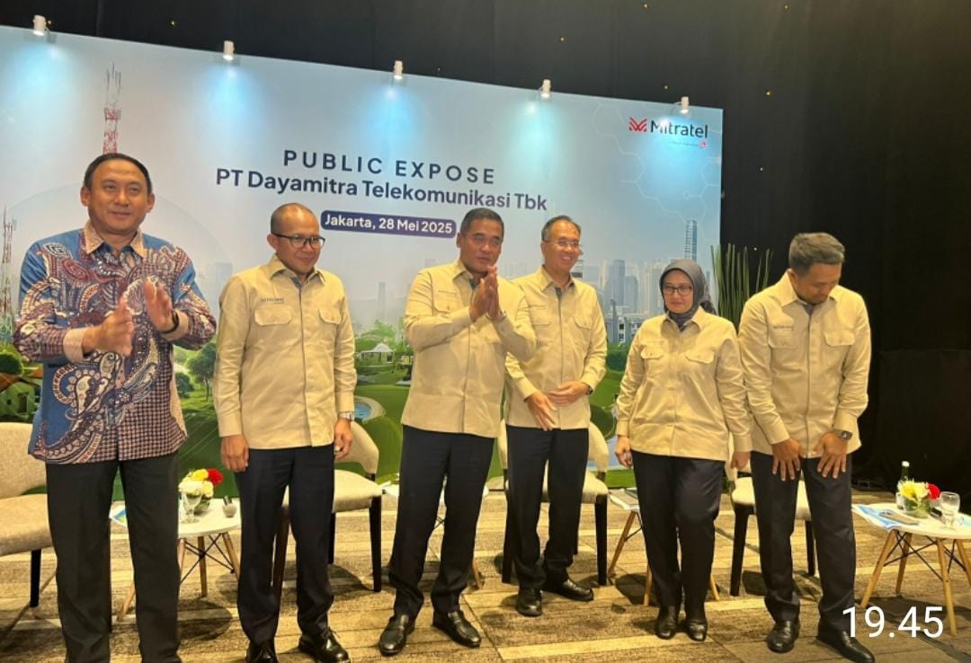 Gelaran Public Expose PT Dayamitra Telekomunikasi Tbk. (MTEL) pada Rabu (28/5/2025). Mitratel (MTEL) Gelontorkan Dividen 2024 Rp2,06 Triliun
